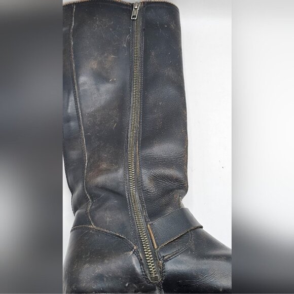 FRYE Veronica Belted Tall Strap Boots US 8 - Picture 6 of 9